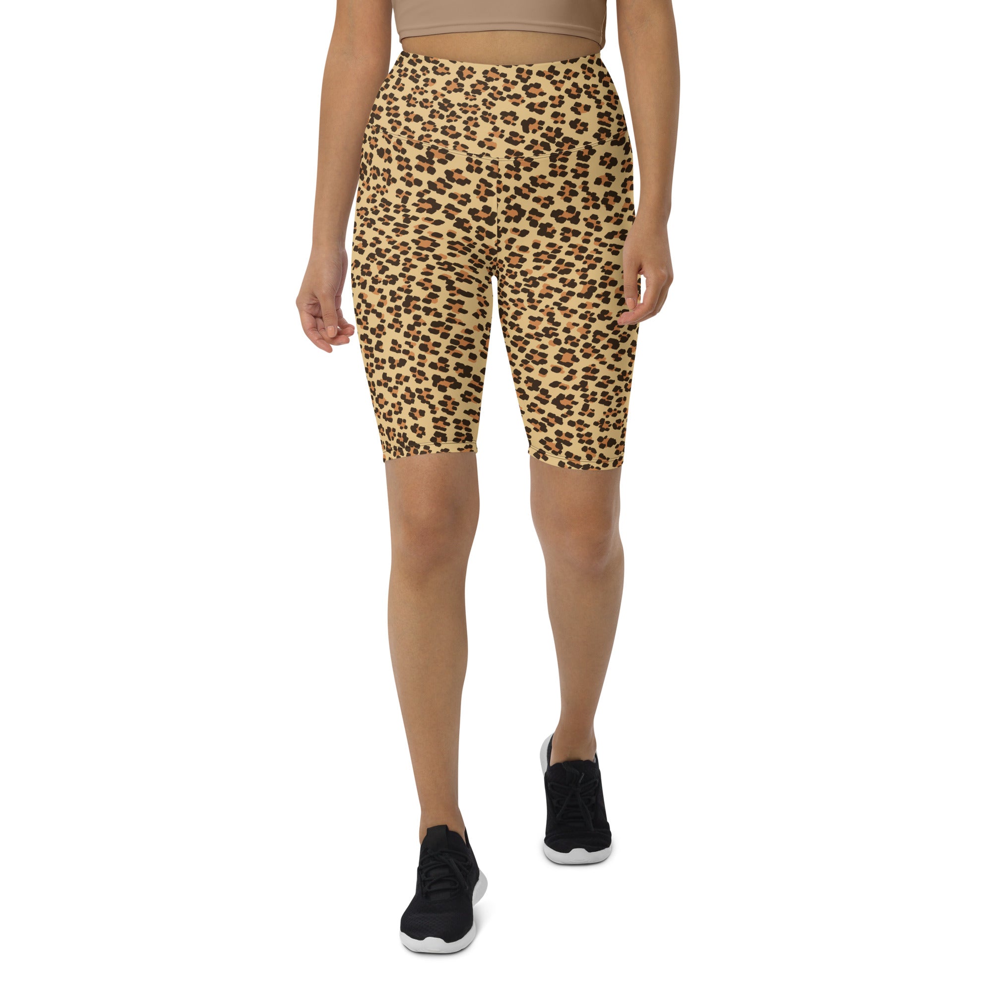 Leopard Biker Shorts