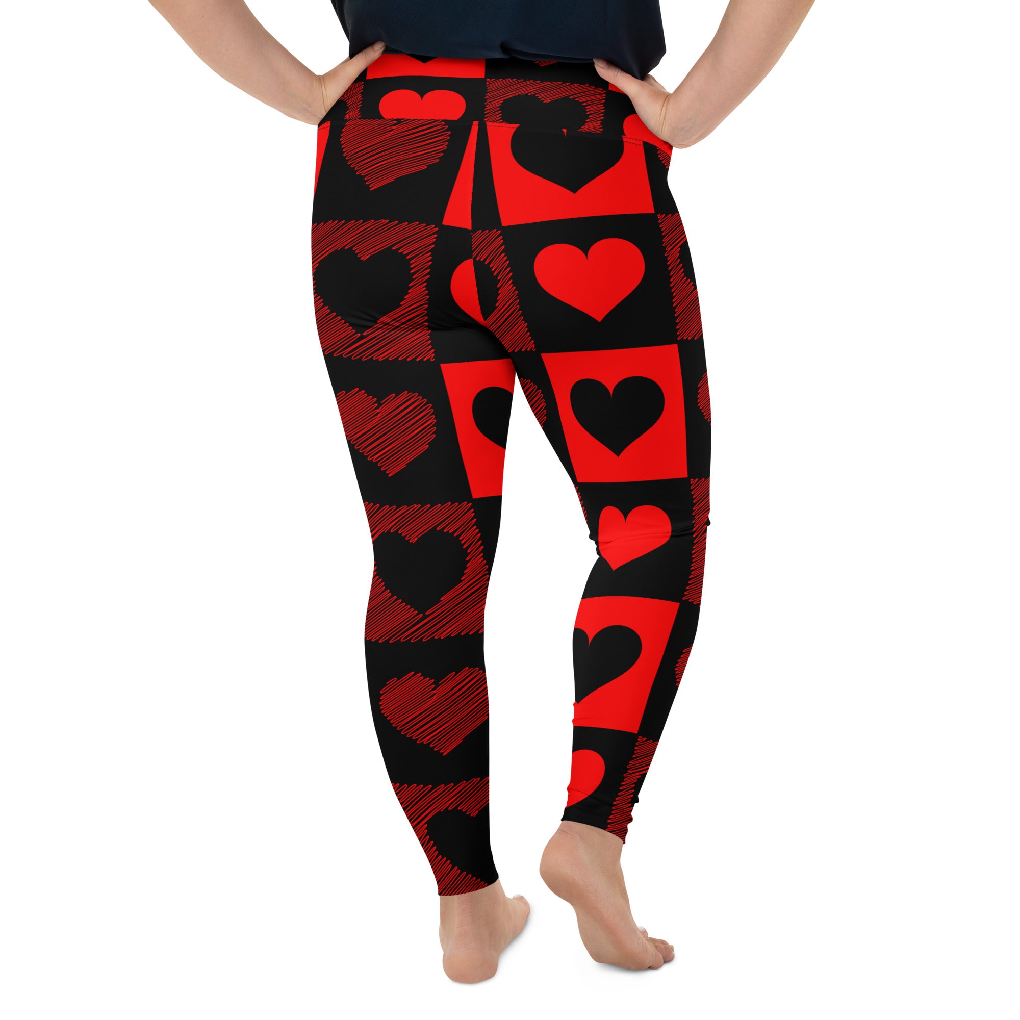 Hearts Plus Size Leggings