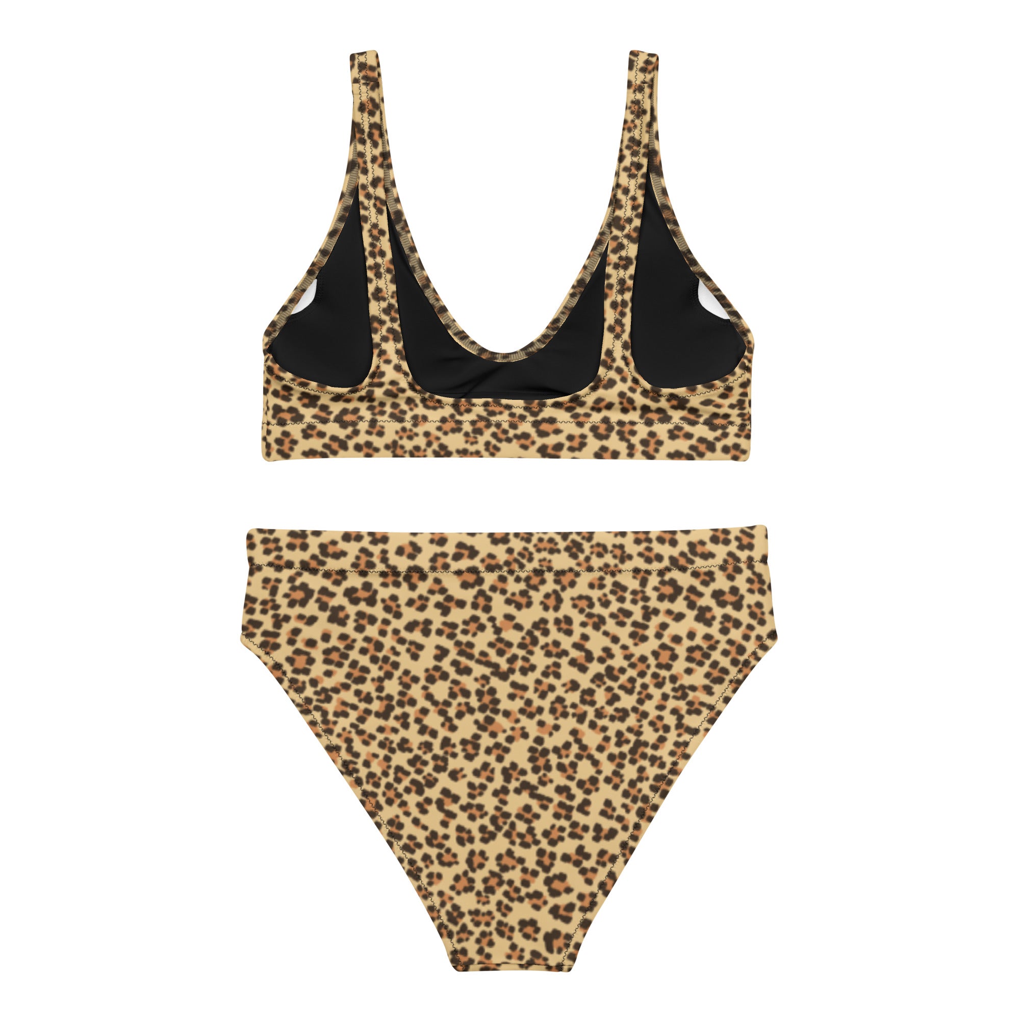 Leopard High-Waisted Bikini