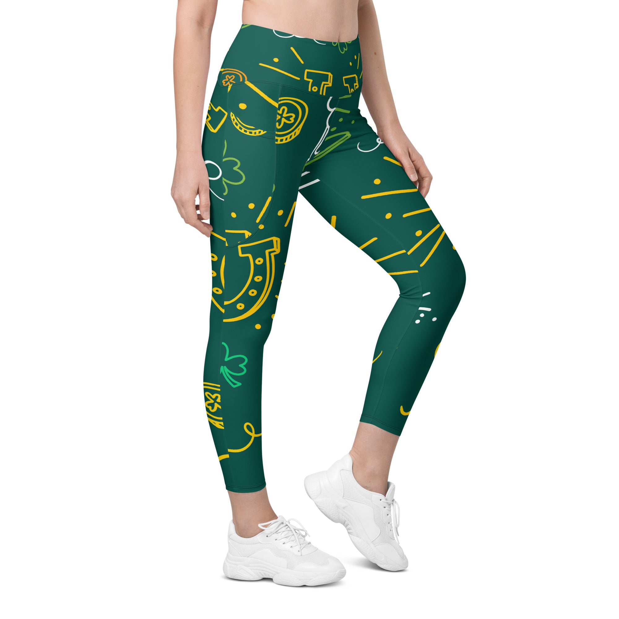 Lucky Irish Leggings with pockets