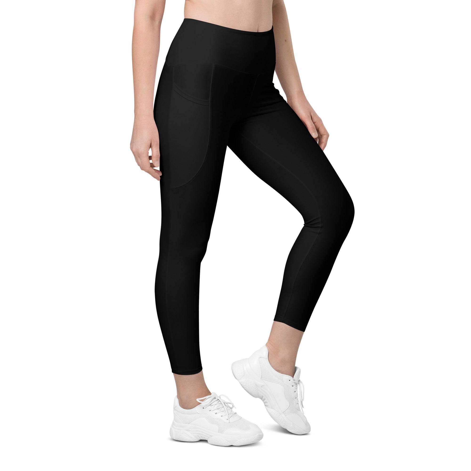 Lovable Cuties Black Leggings with Pockets