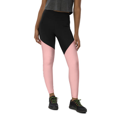 Lovable Cuties Pink Sports Leggings