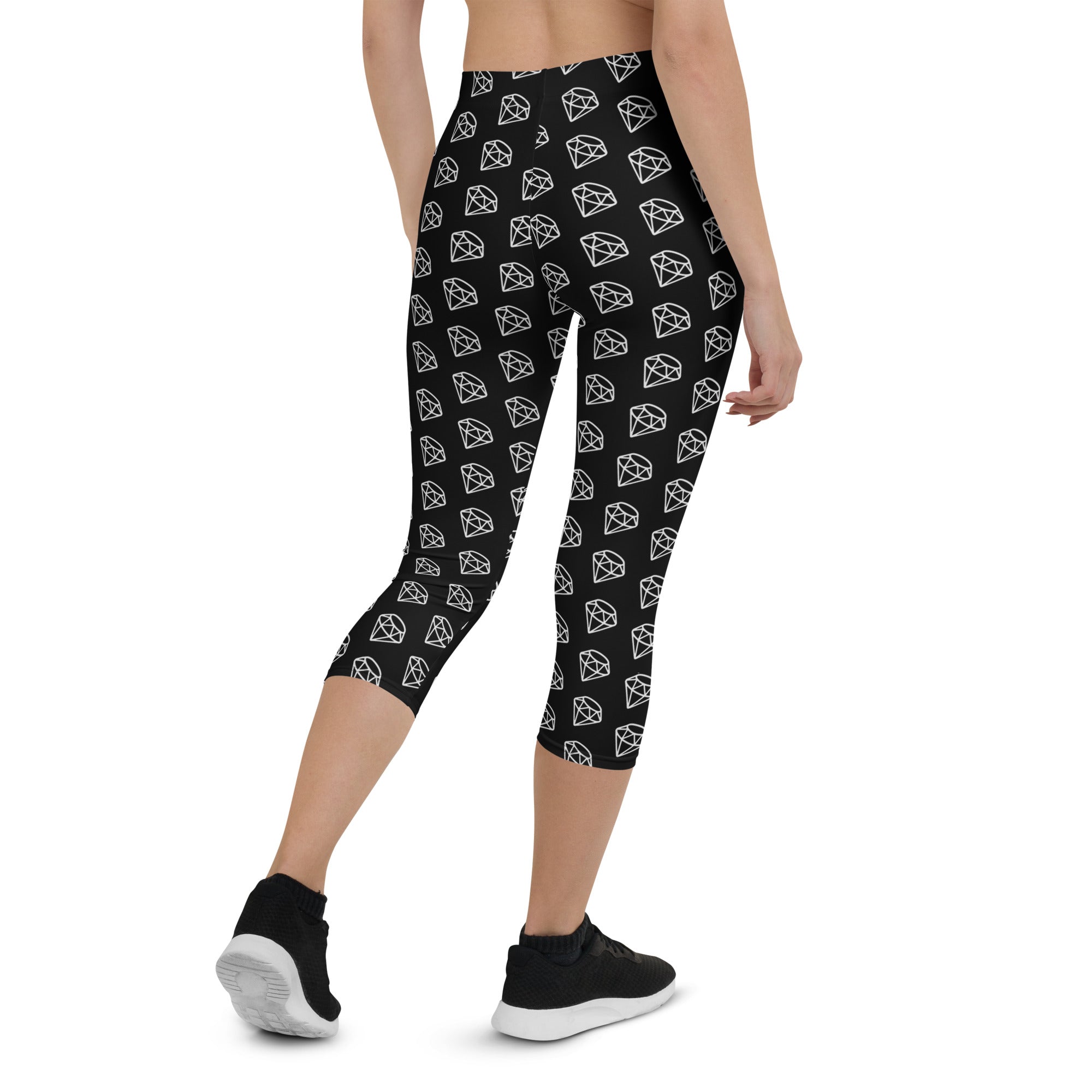 Diamond Capri Leggings