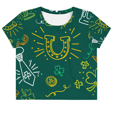 Lucky Irish Crop Tee