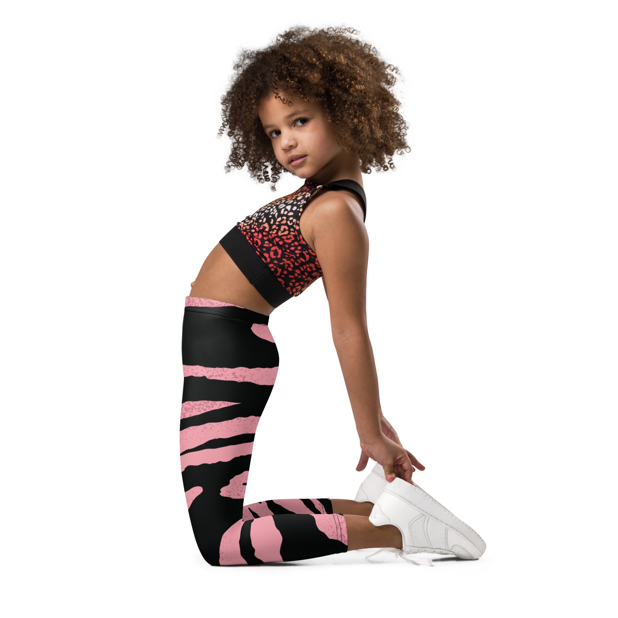 Pink Tiger Kid's Leggings