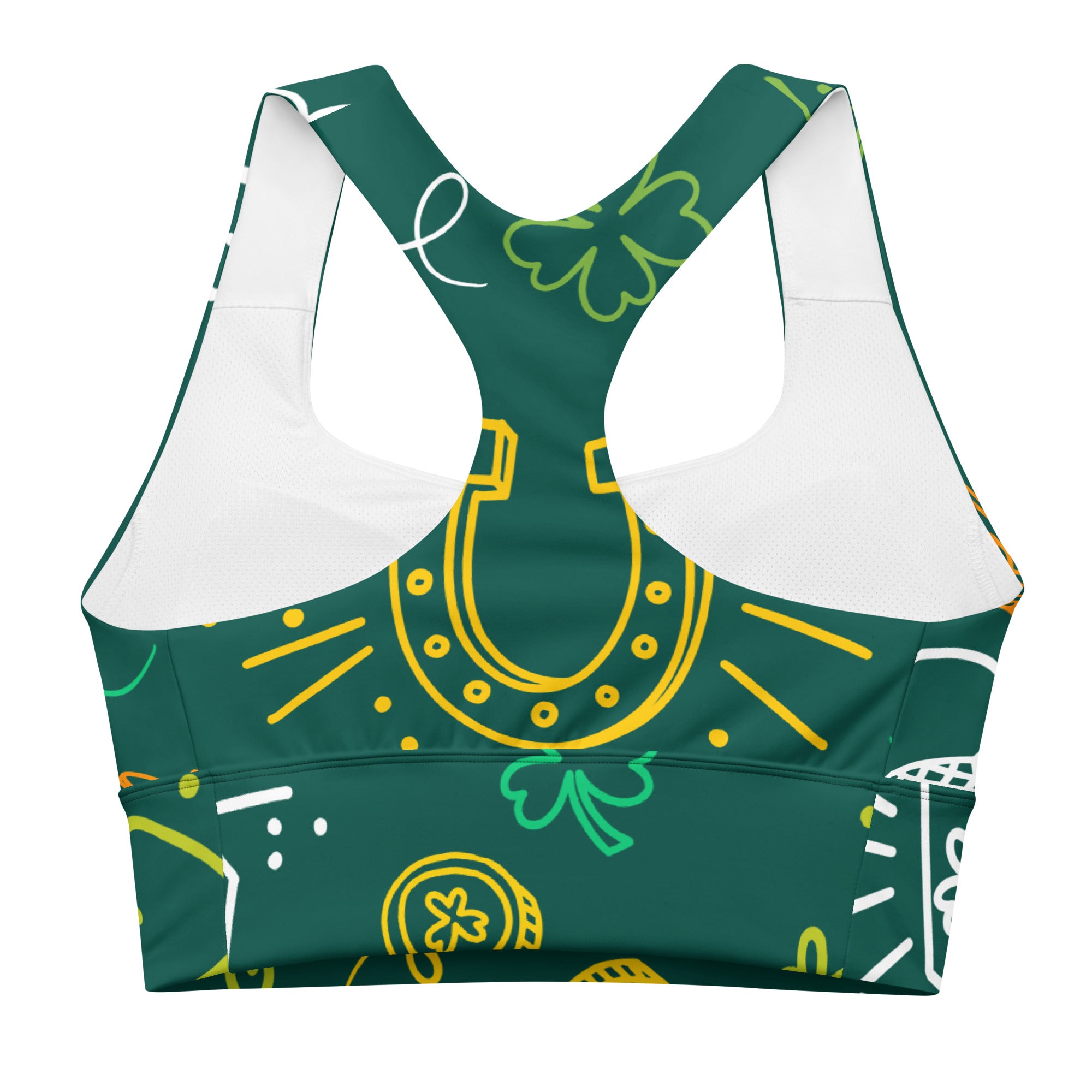 Lucky Irish Longline Sports Bra