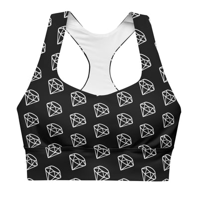 Diamond Longline Sports Bra