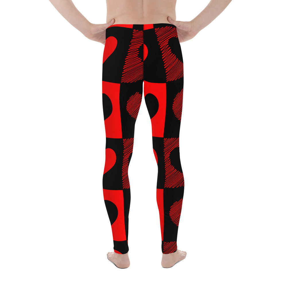 Men's Hearts Leggings