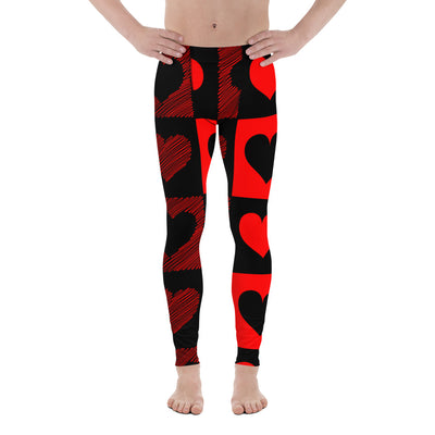 Men's Hearts Leggings