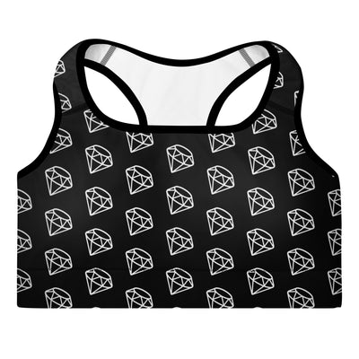 Diamond Padded Sports Bra