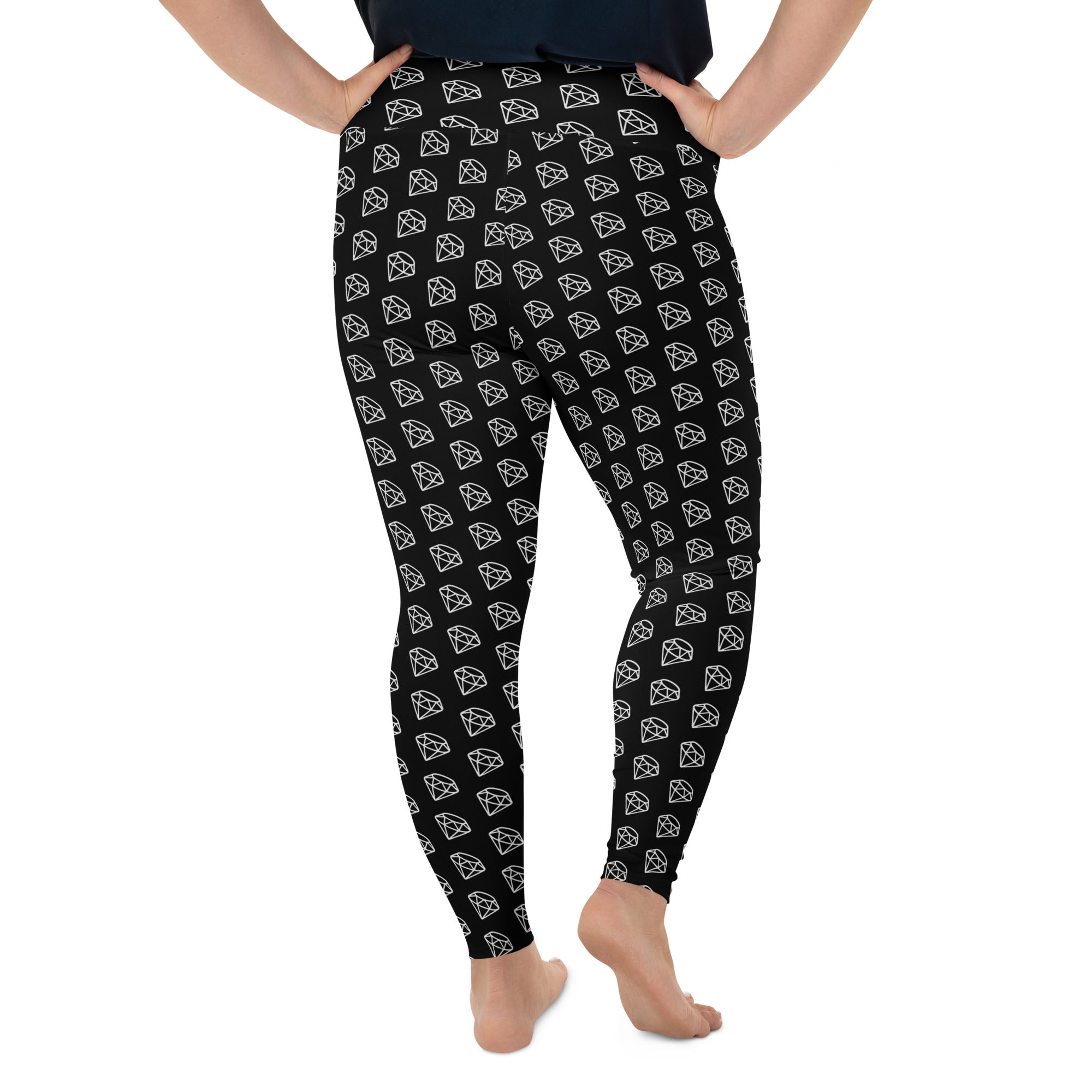 Diamond Plus Size Leggings