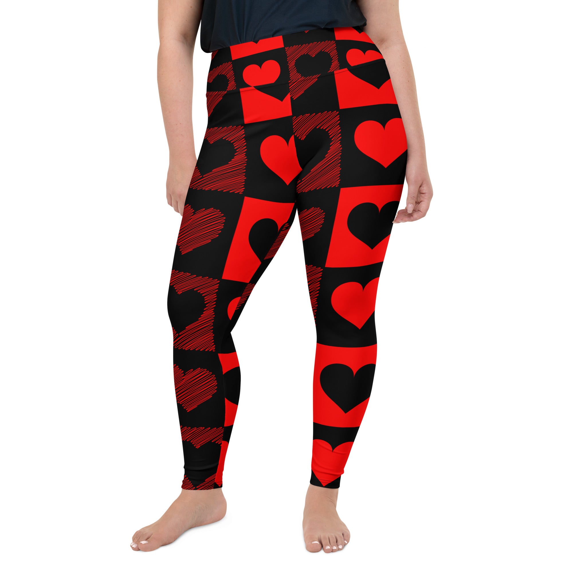 Hearts Plus Size Leggings