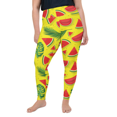 Watermelon Plus Size Leggings