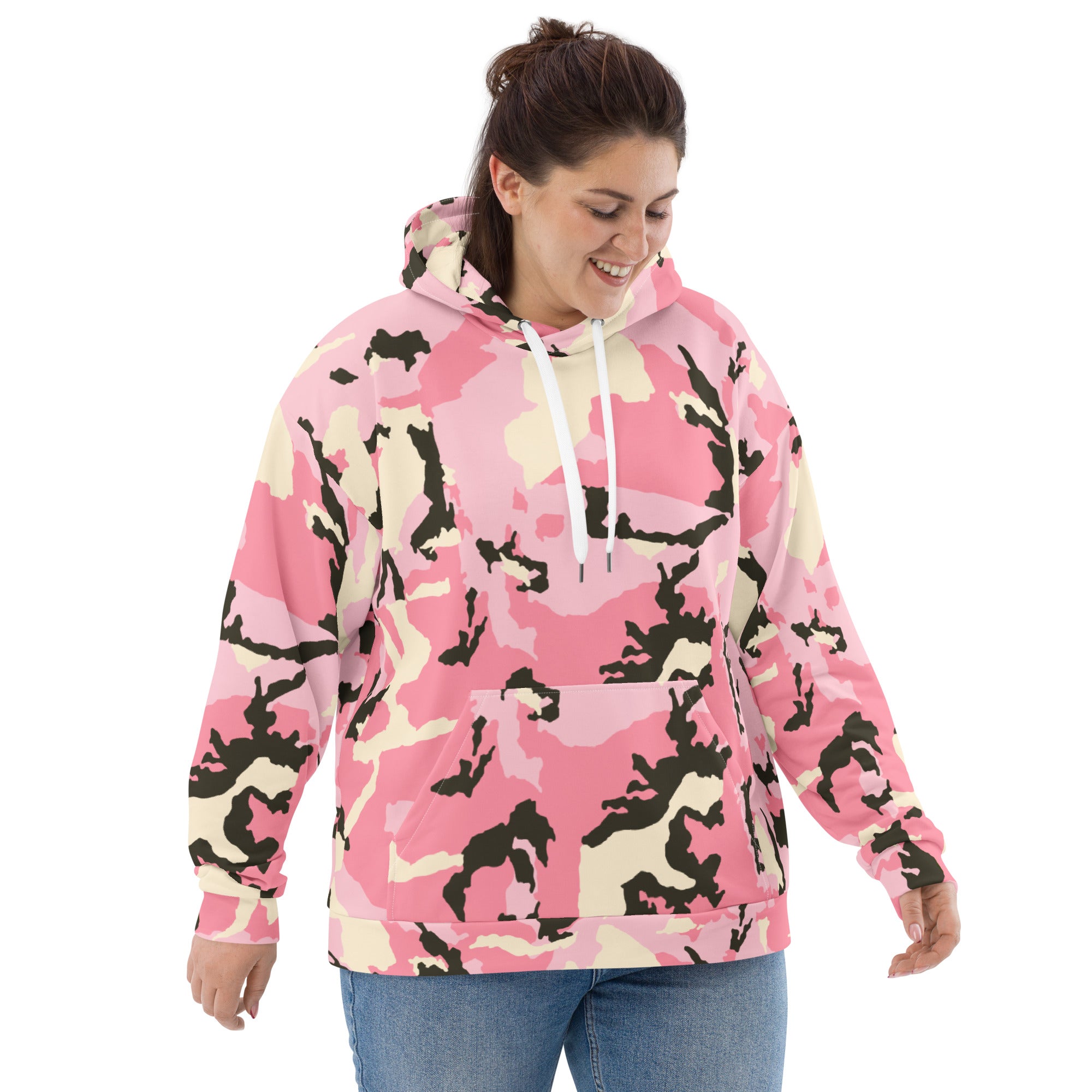 Pink Camo Hoodie