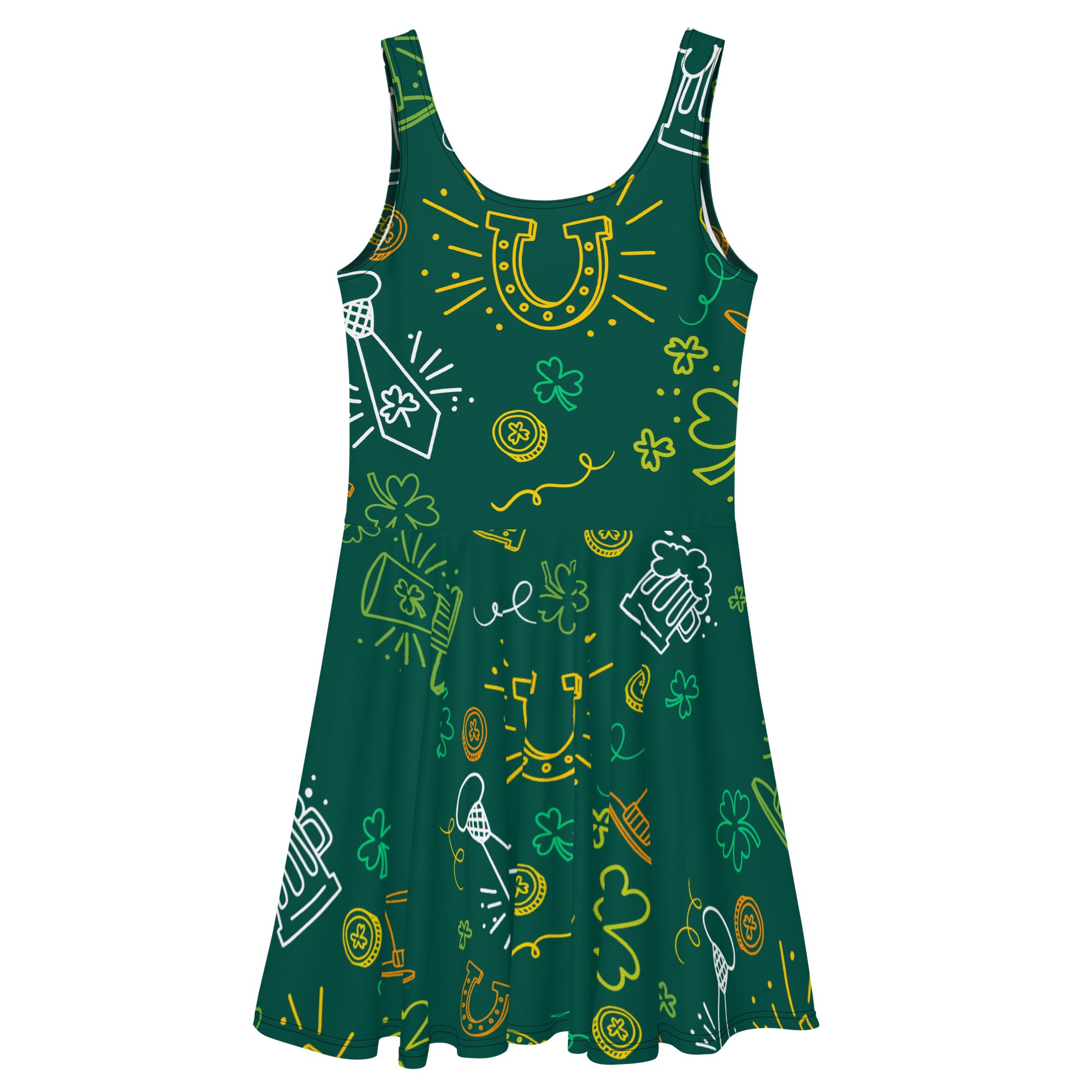 Lucky Irish Skater Dress