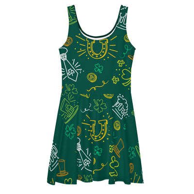 Lucky Irish Skater Dress