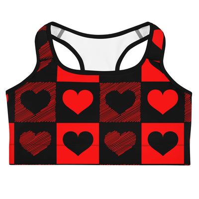 Hearts Sports Bra