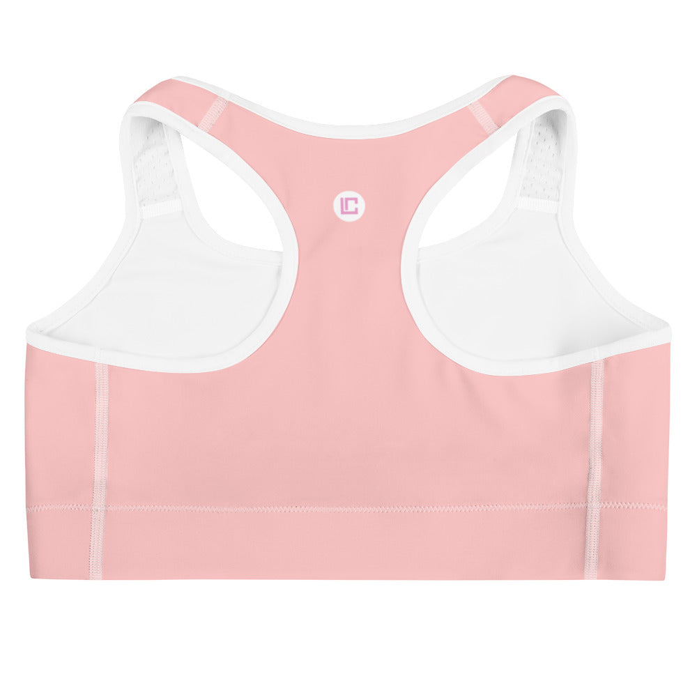 Lovable Cuties Pink Sports Bra