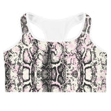 Snake Skin Sports Bra