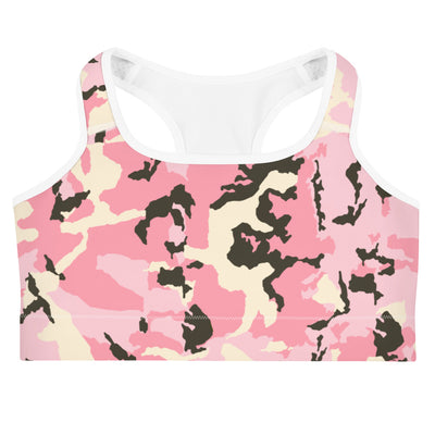 Pink Camo Sports Bra