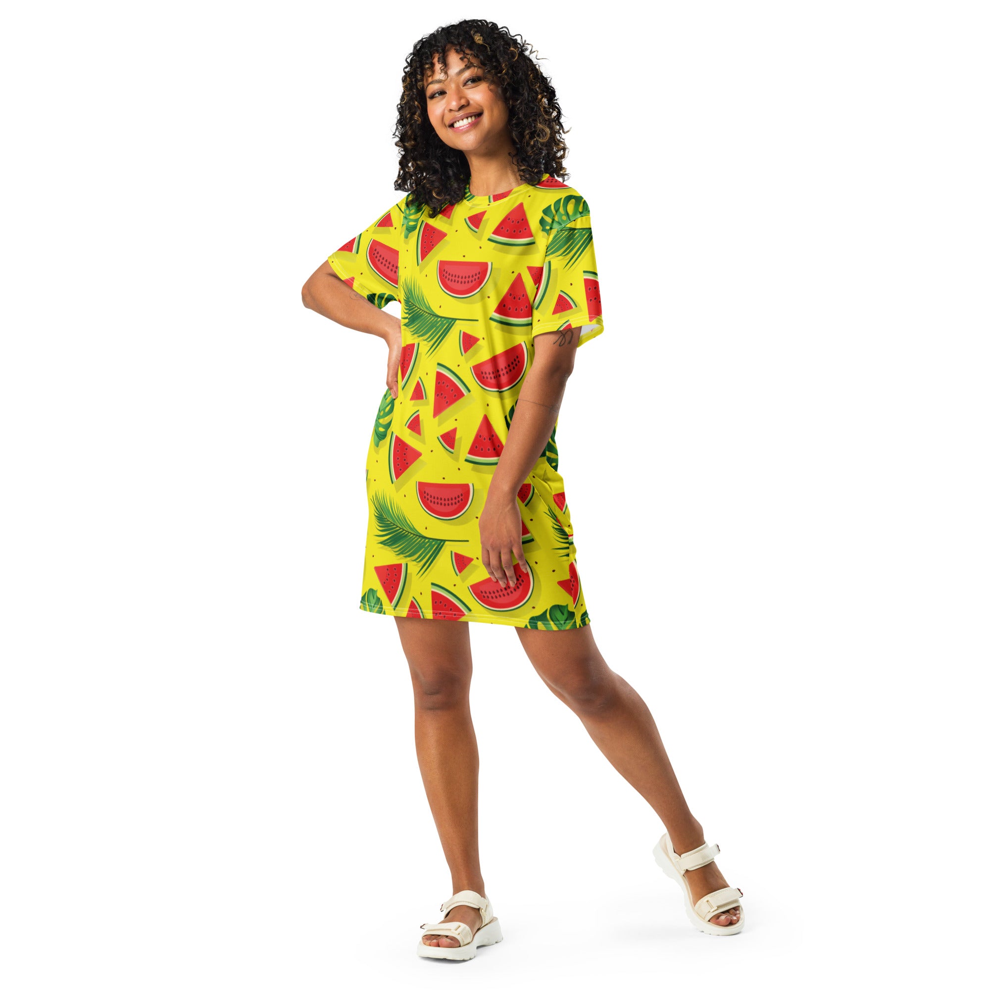 Watermelon T-shirt Dress