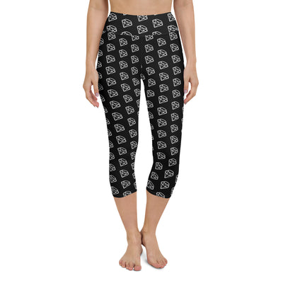 Diamond Yoga Capri Leggings