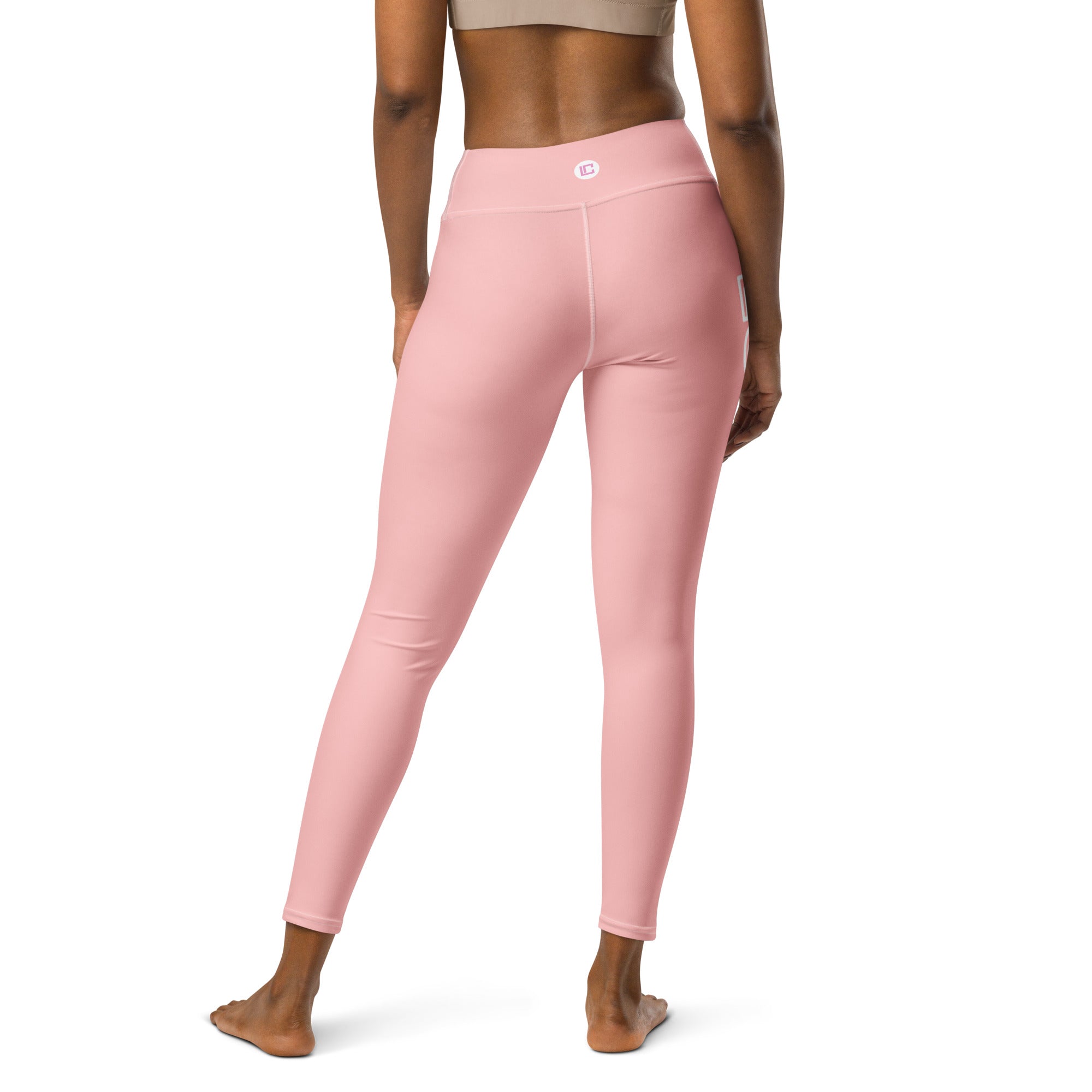 Lovable Cuties Pink Yoga Leggings