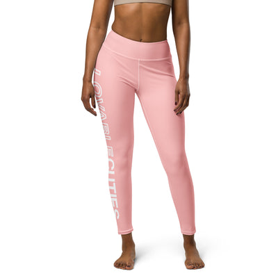 Lovable Cuties Pink Yoga Leggings