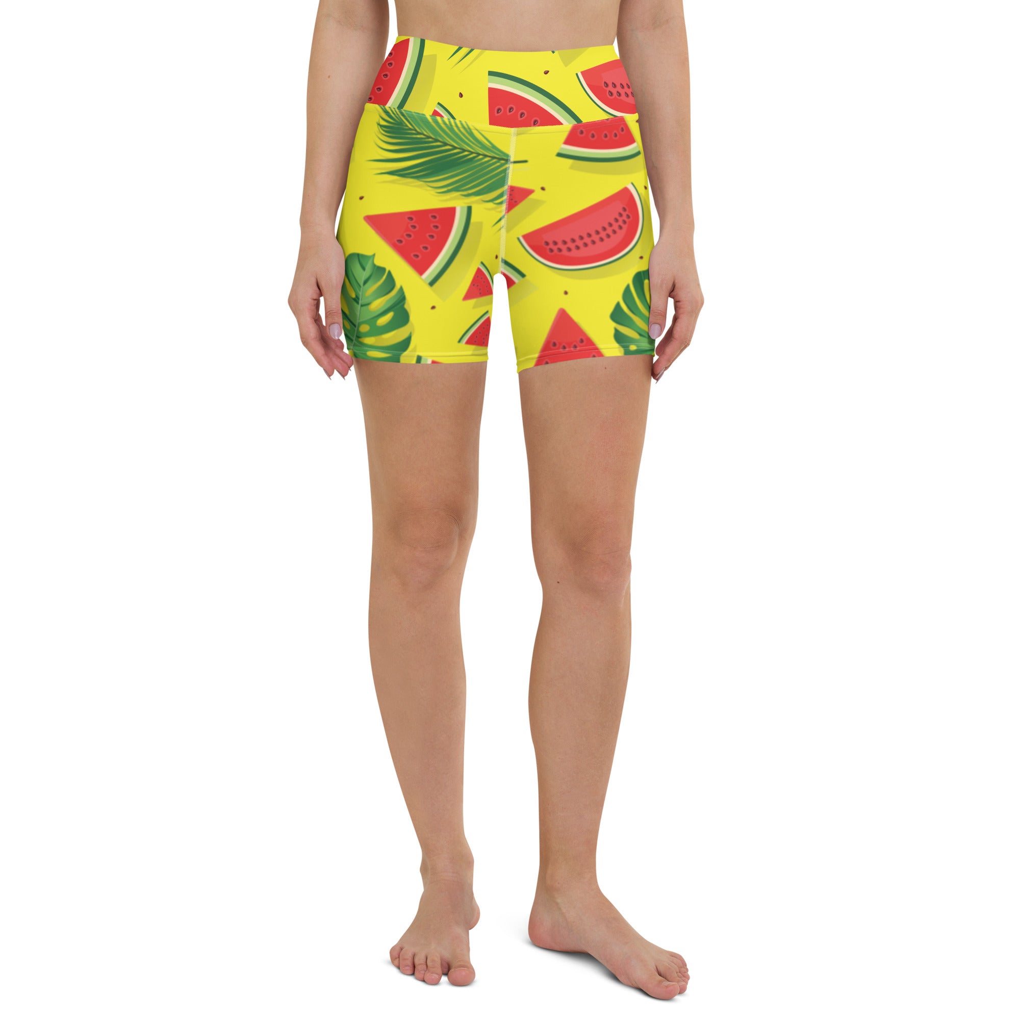 Watermelon Yoga Shorts