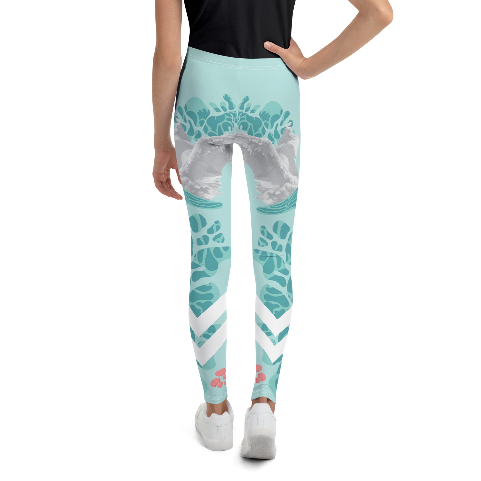 Youth Swan Leggings