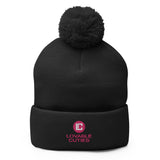 LC Logo Pom-Pom Beanie