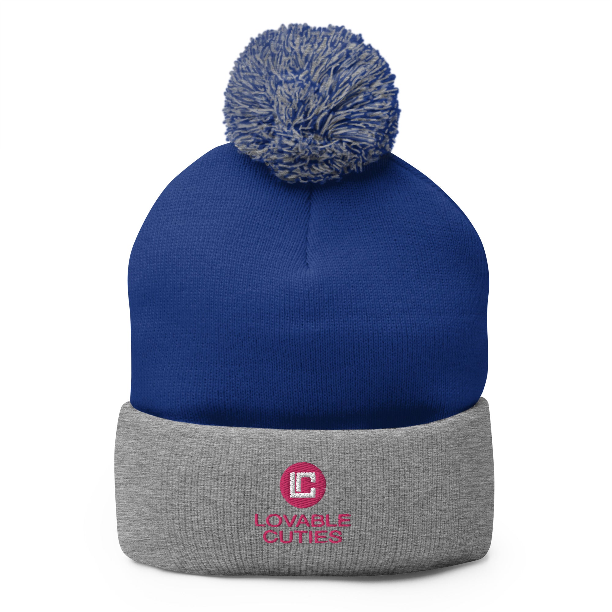 LC Logo Pom-Pom Beanie