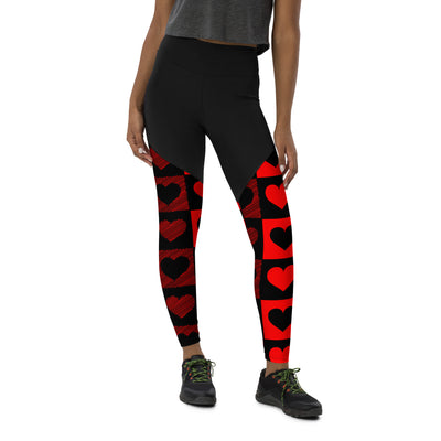 Hearts Sports Leggings