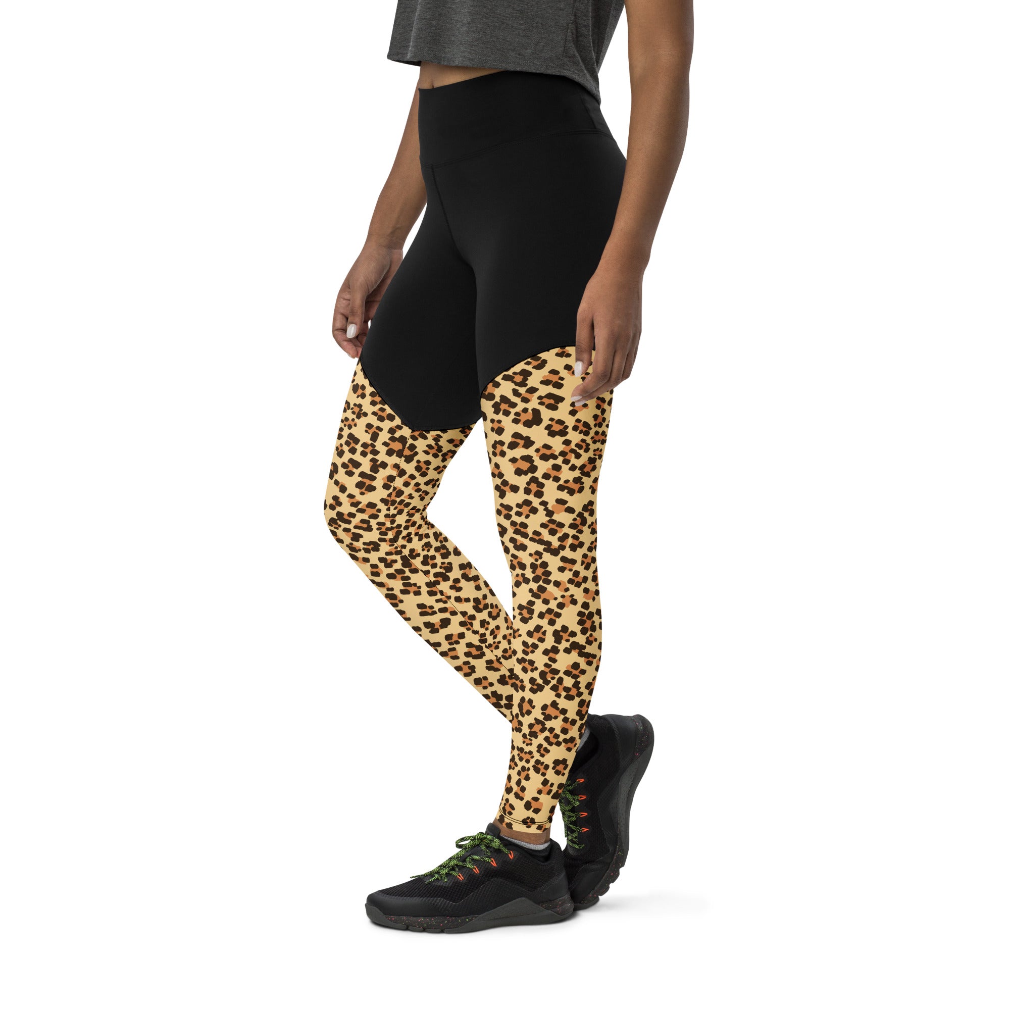 Leopard Sports Leggings